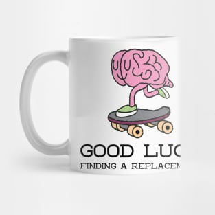 Skating brain Mug